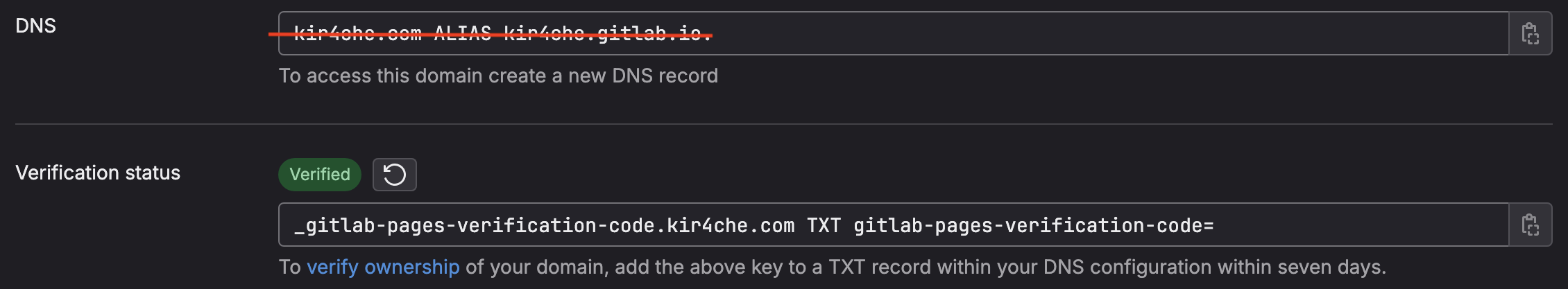 gitlab-pages-dns-records