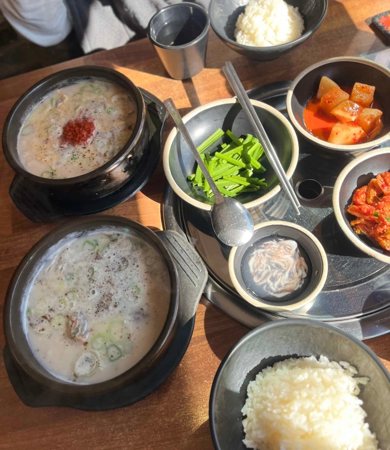 Pork Soup with Korean Sausage ₩ 10,000