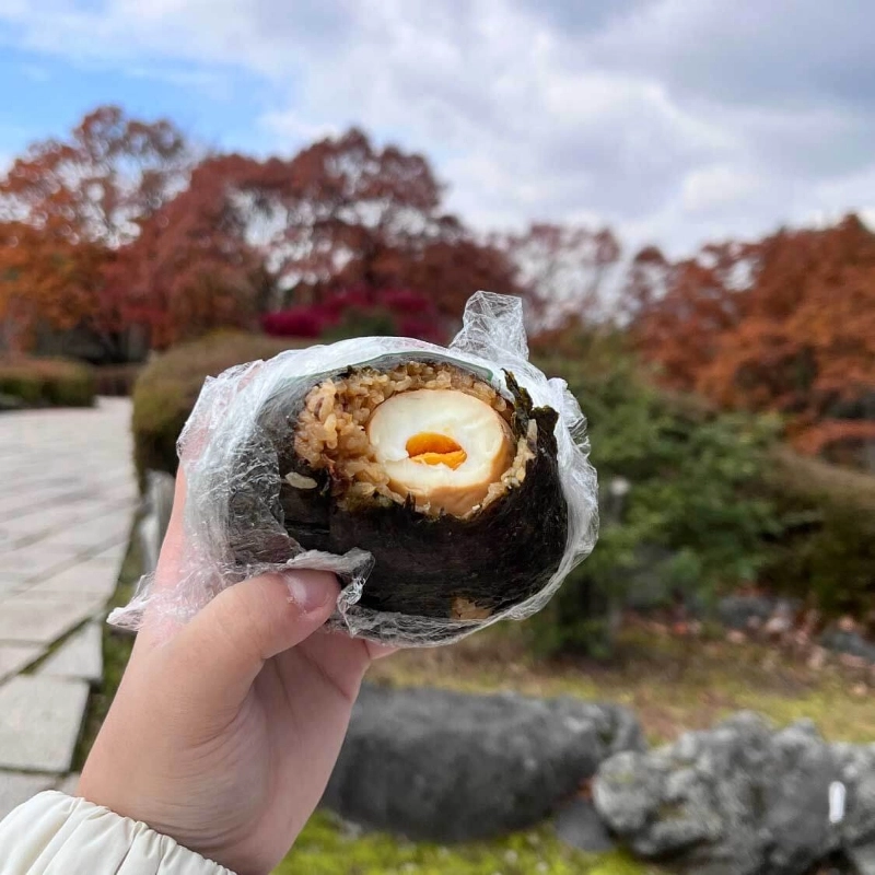 溏心蛋超大飯糰