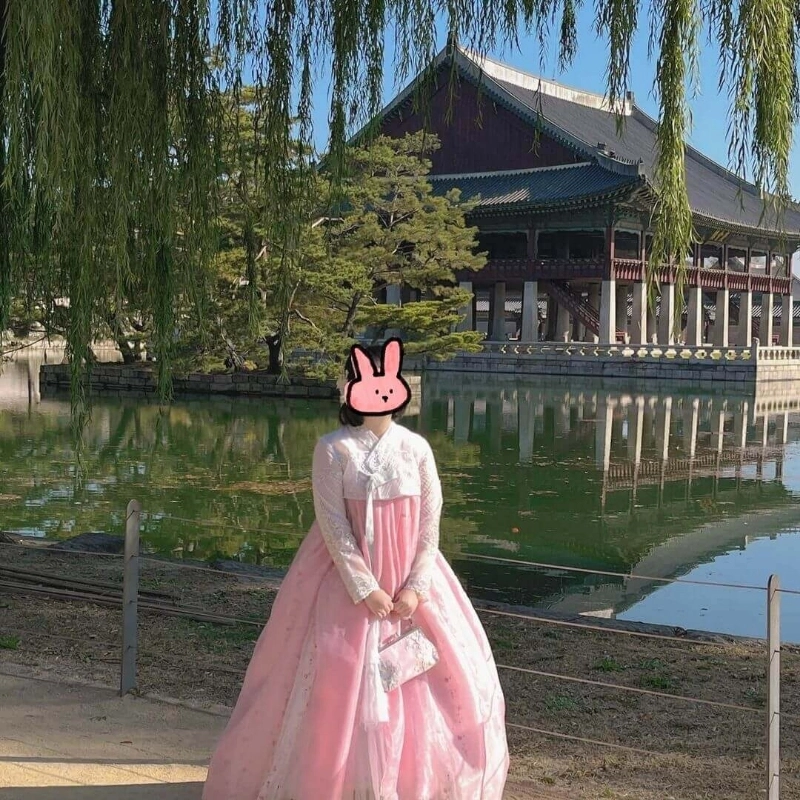 宮女狐韓服全身照